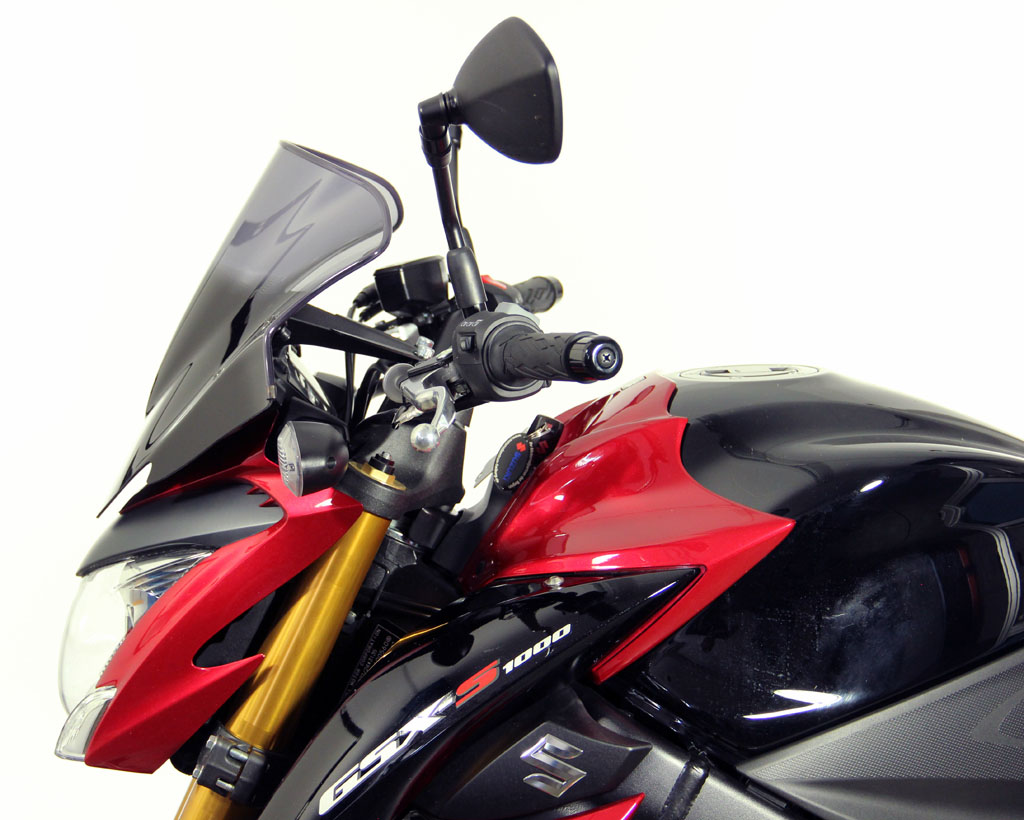 Parabrisas de competición MRA "NRM" para SUZUKI GSX-S 1000 (Bj.2014-) - Transparente