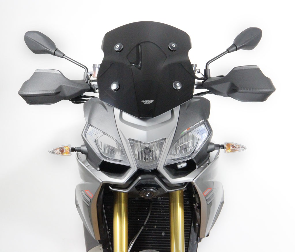 Pantalla Touring MRA "TM" gris humo para APRILIA CAPONORD 1200 (Bj.13-)