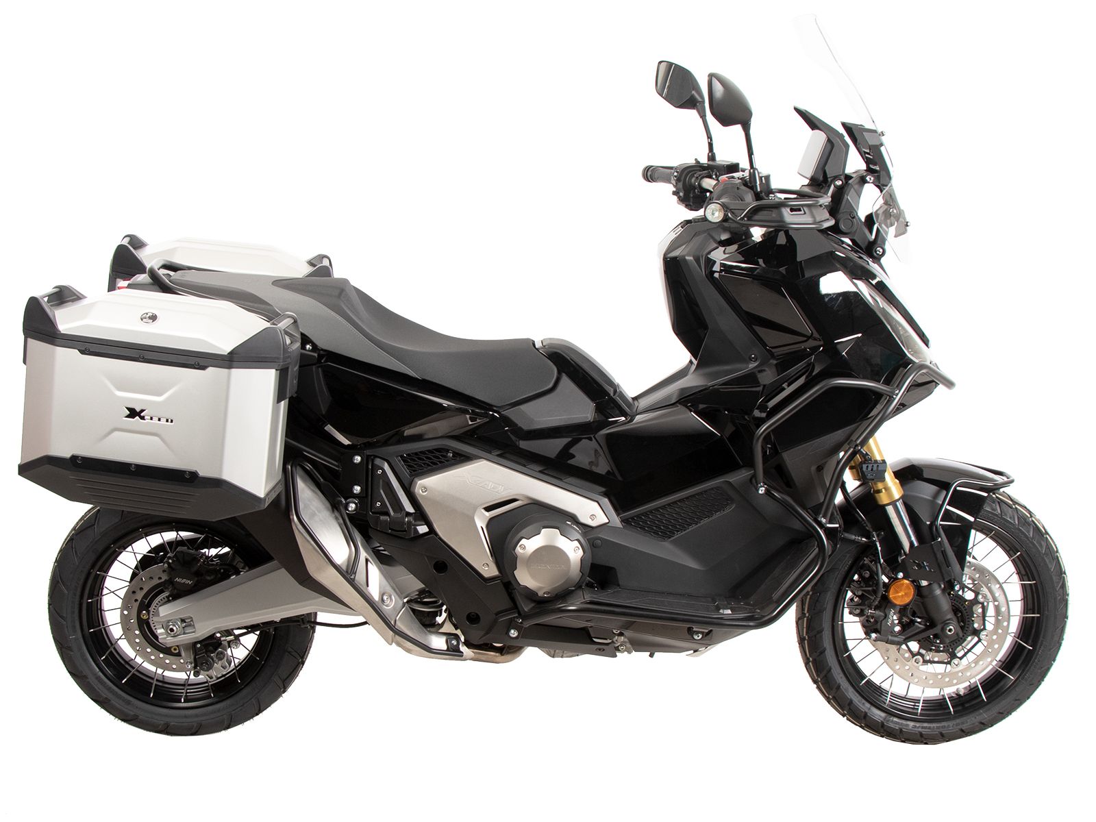 Portamaletas lateral fijo negro para Honda X-ADV (25- ) Hepco & Becker