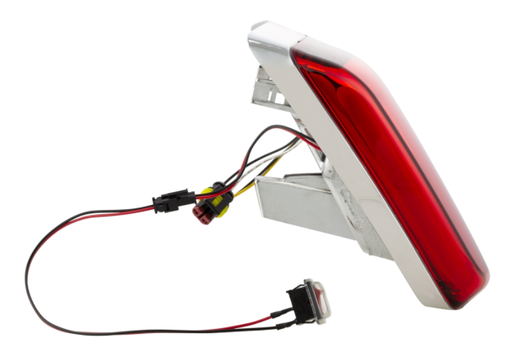 Piloto trasero LED rojo para Vespa Primavera/Sprint 50-150ccm, llanta - cromo