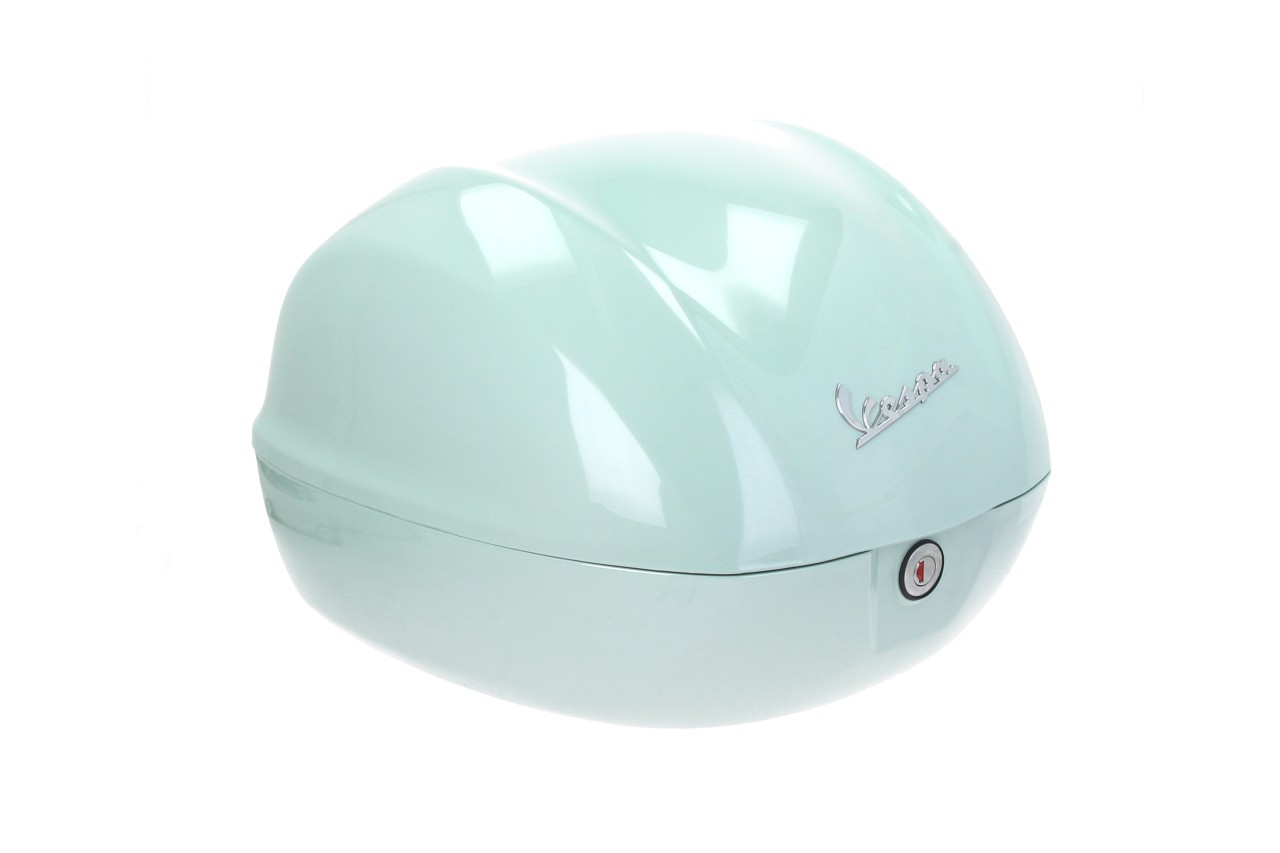 Baúl original 32 l. para Vespa Primavera / GTS (Verde Amabile / Latte Menta 350/A)