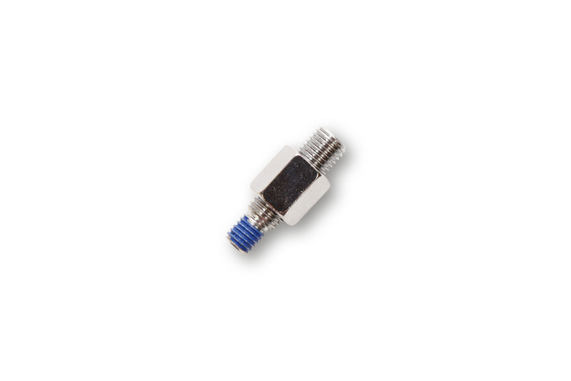 HIGHSIDER adaptador espejo pro cromado M10 a M8, ancho entre planos 17 mm