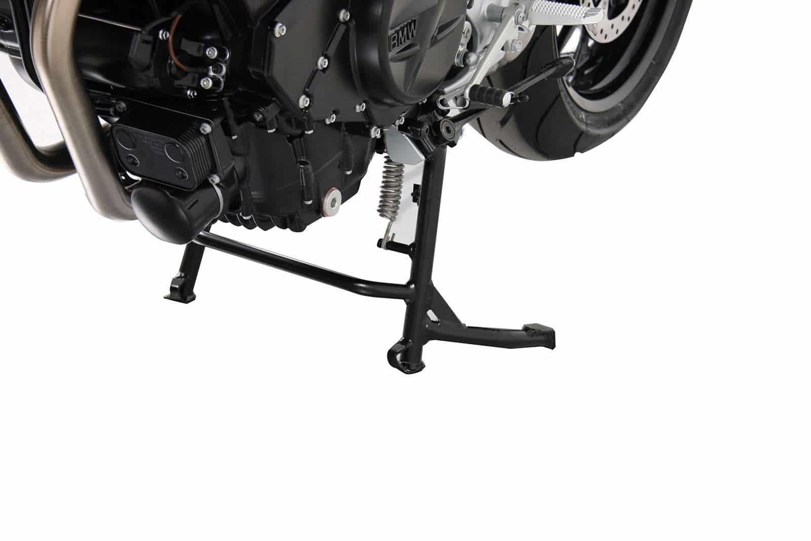 Caballete central negro para BMW F 800 S /F 800 ST Hepco & Becker