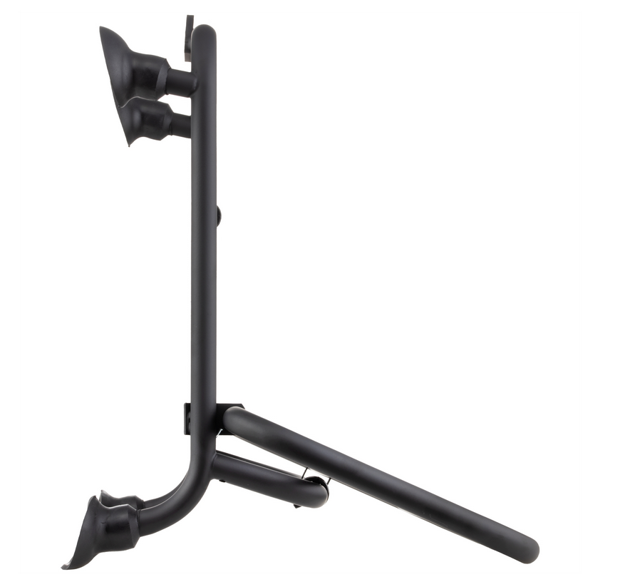 Portaequipajes delantero para Vespa GTS /GTS Super HPE /GTV 125/300 ('19-), plegable, negro mate