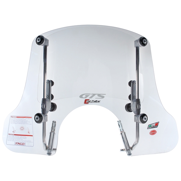 Parabrisas FACO "Twin-Screen" para Vespa GTS/GTS Super/GT/GT L 125-300cc (-22)