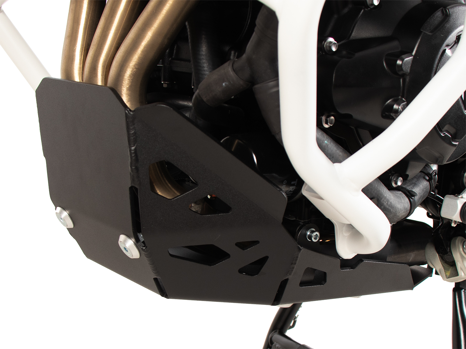 Placa de protección del motor negra para Triumph Tiger 900 Rally Pro (24-) Hepco & Becker