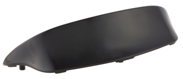 Cabezal de dirección Spoiler para Vespa Sprint 50-150cc ('14-), negro brillante