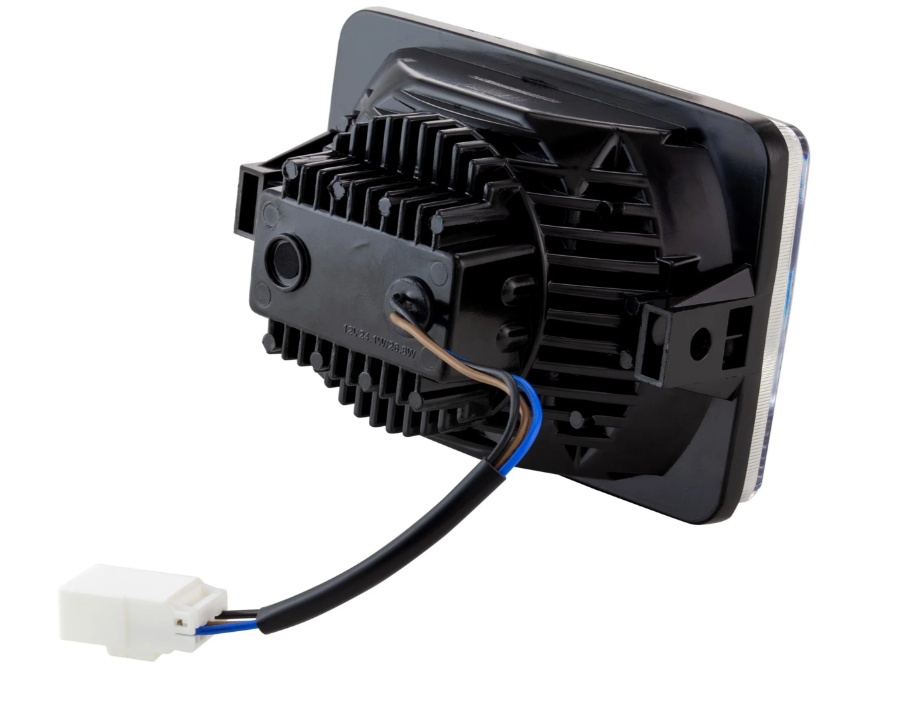Faro delantero ZELIONI LED trapezoidal para Vespa S 50-150ccm