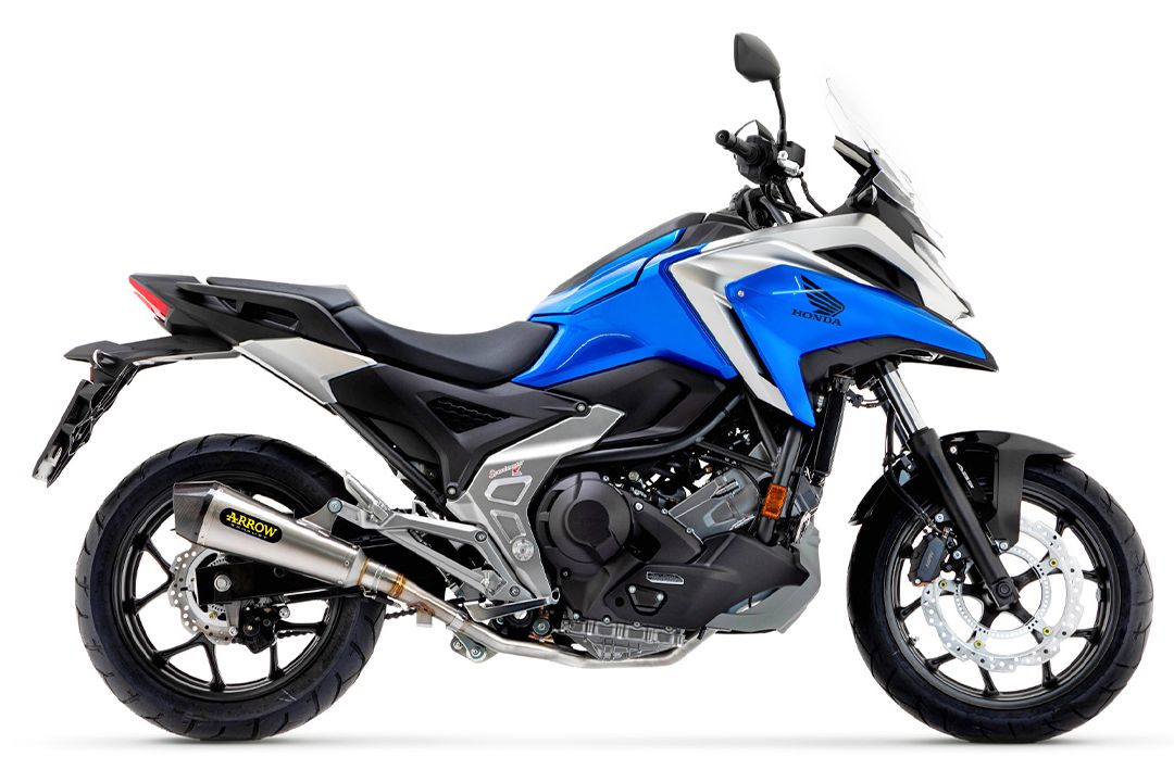 Escape ARROW X-KONE de acero inoxidable para Honda NC700X modelo del año 2021-