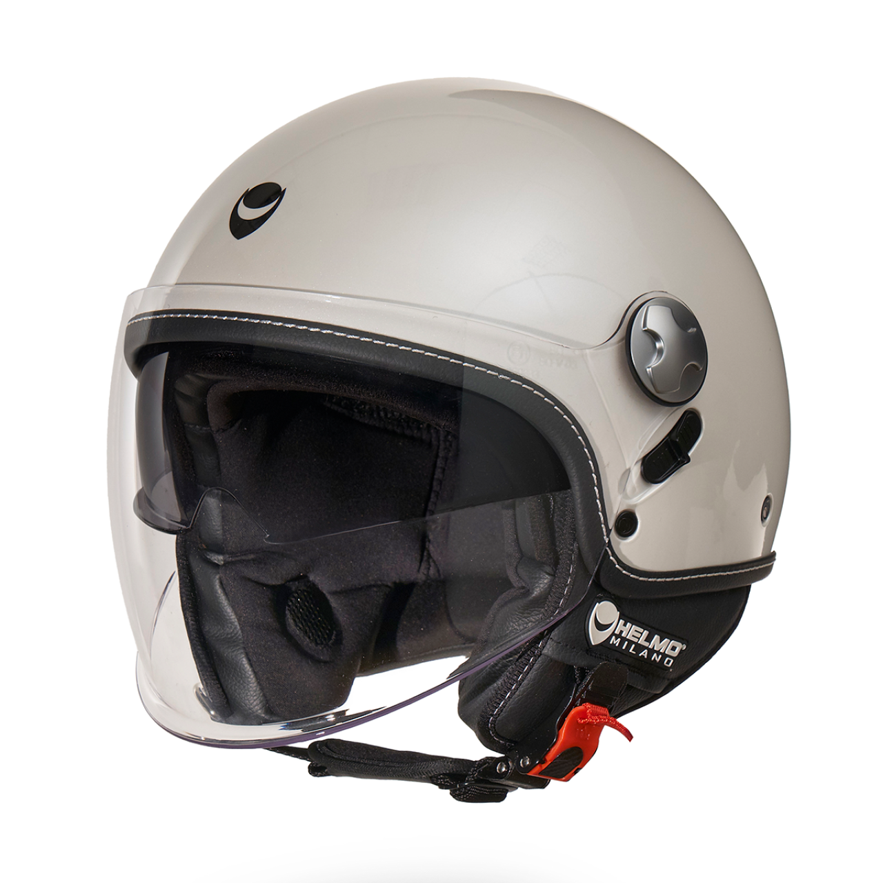 Helmo Milano Demi Jet, Eos, blanco brillante