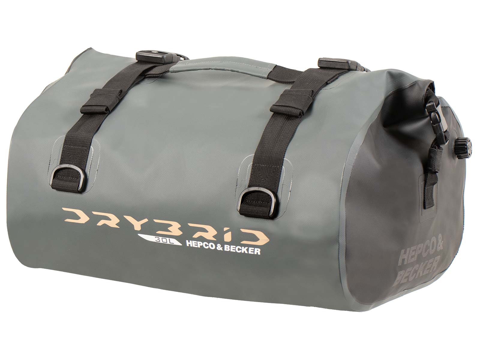 Bolsa trasera Drybrid Bag 30L gris, Hepco & Becker