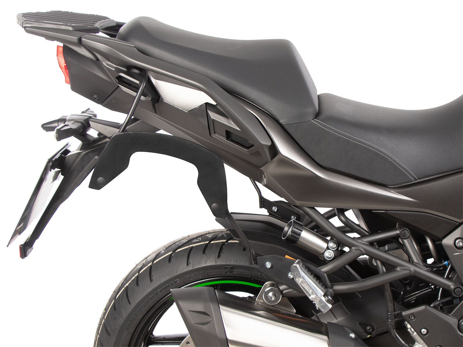 Soporte lateral C-Bow negro para Kawasaki Versys 1100 /SE (25-) Hepco & Becker