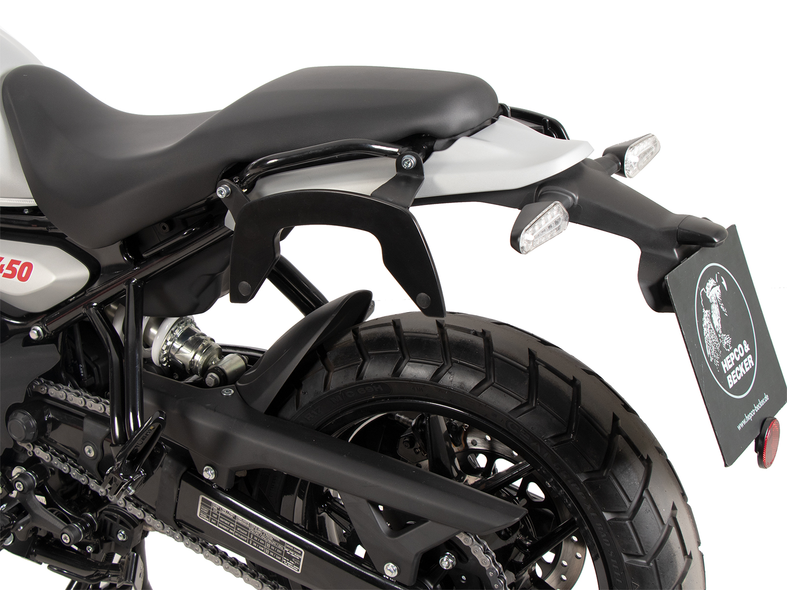 Soporte lateral C-Bow para Royal Enfield Guerrilla 450 (24-) Hepco & Becker