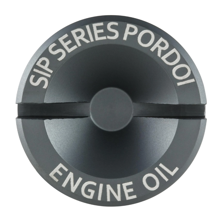Tapón de llenado de aceite de motor para Vespa GTS Super 125cc 4T LC Euro 3 (09-16), gris mate