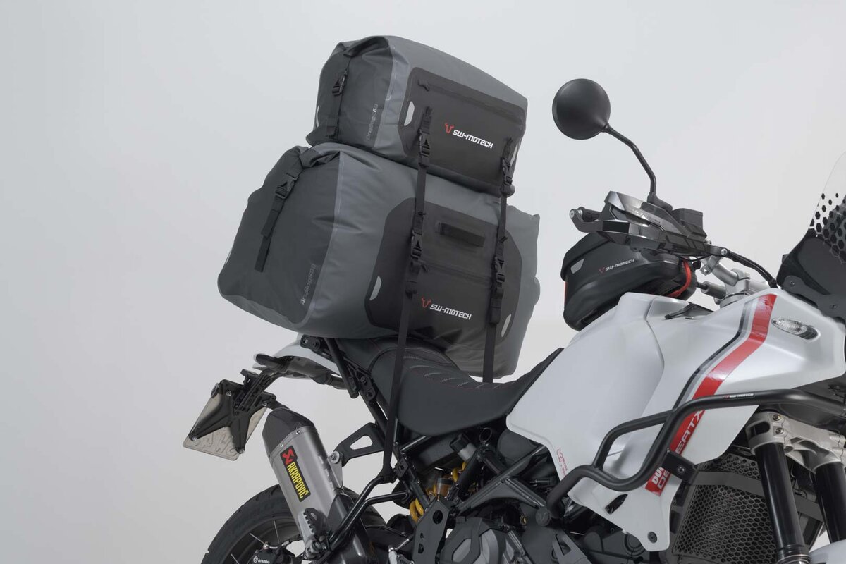 Bolsa trasera Drybag 350 para Aprilia Mana 850, negro / gris - SW Motech