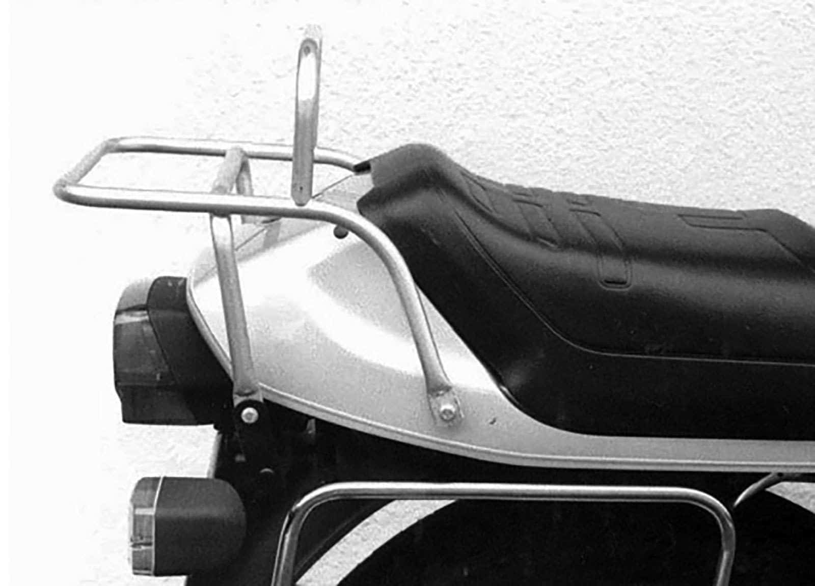 Portaequipajes tubular Topcase cromado para BMW R 65 /R 80 RT /R 100 RS/RT Hepco & Becker