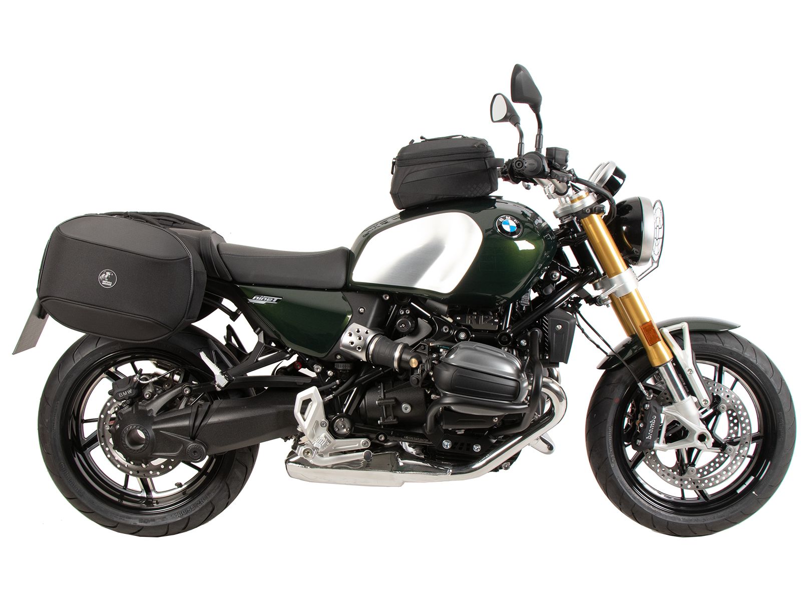 Soporte lateral C-Bow negro para BMW R 12 S (25-) Hepco & Becker