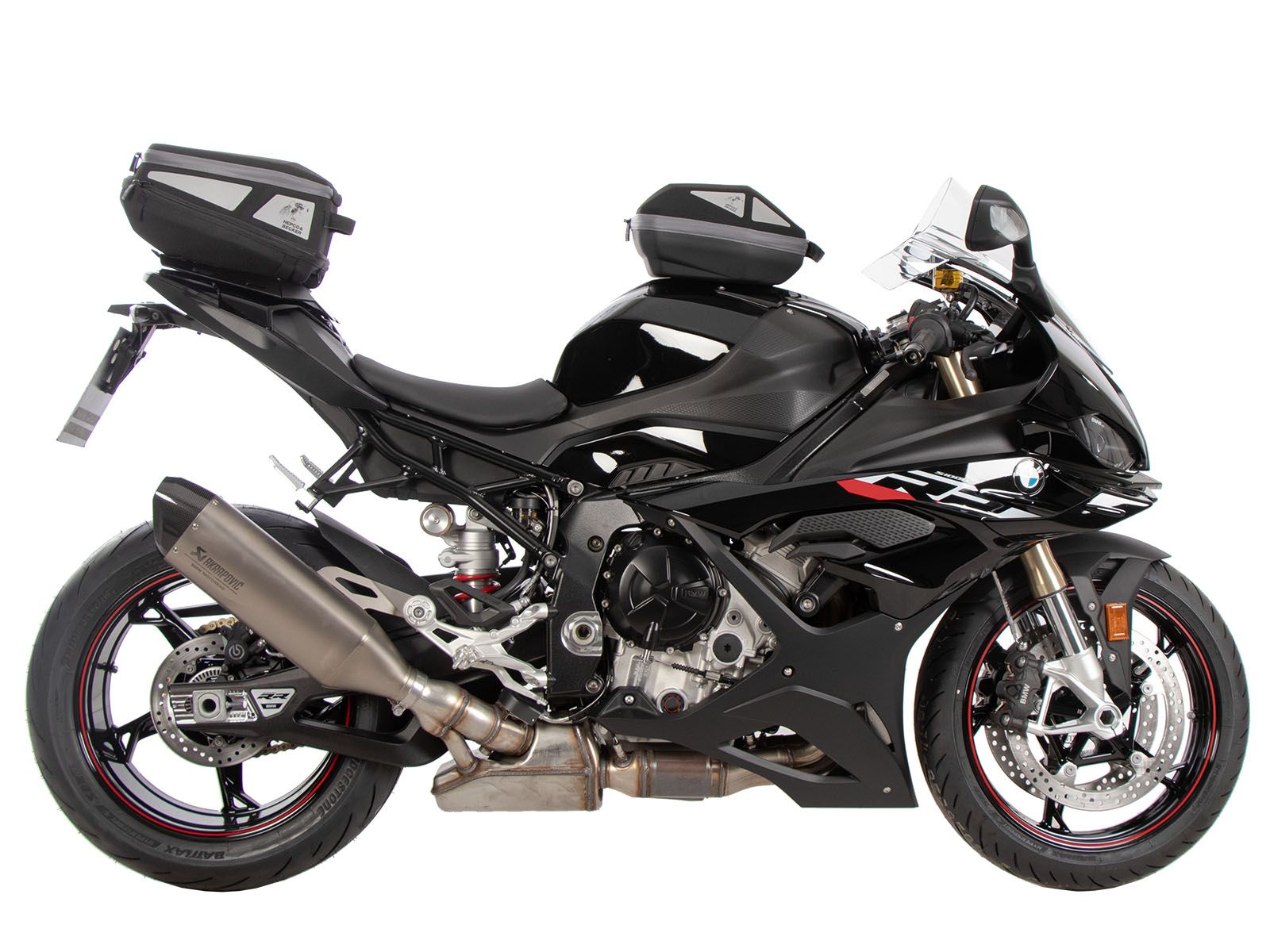 Portaequipajes deportivo fijo negro para BMW S 1000 RR (23-) Hepco & Becker