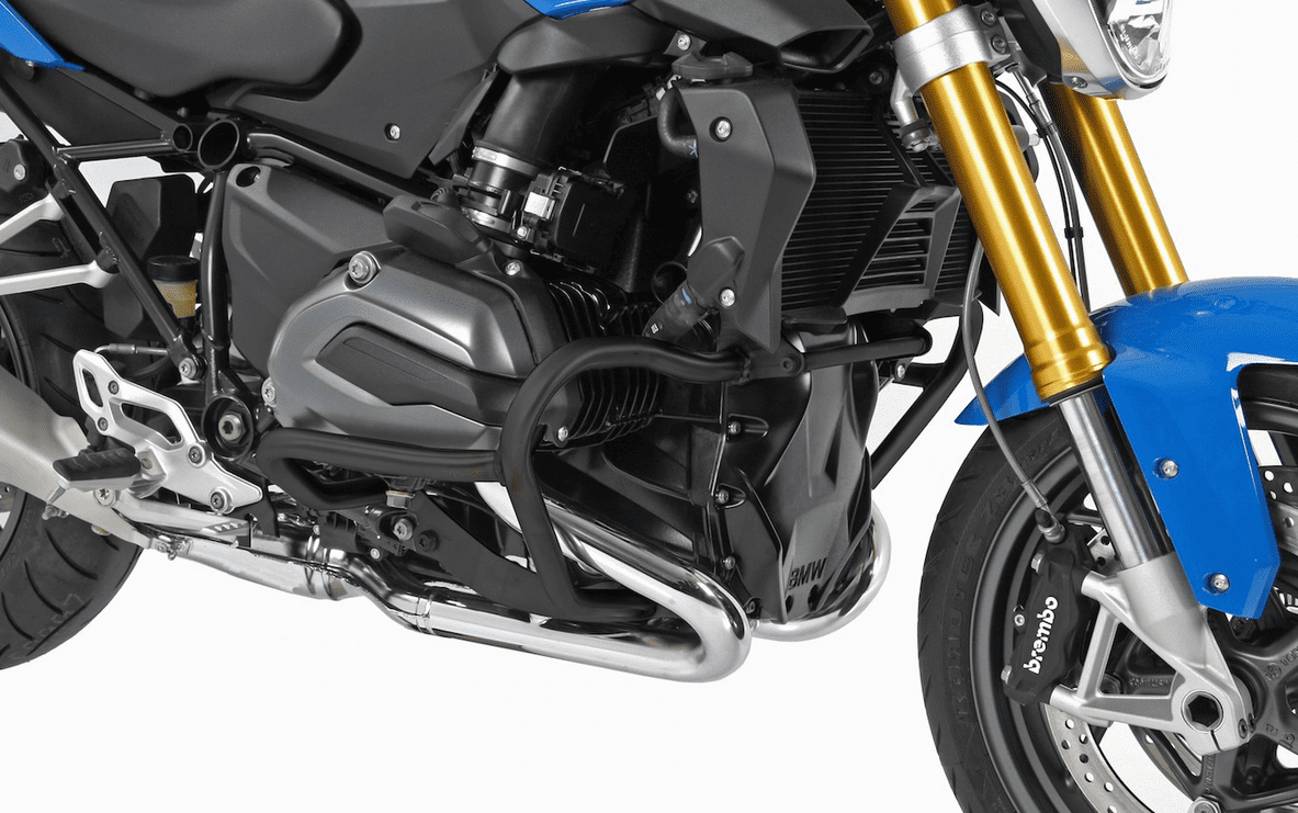 Guardamotor negro para BMW R 1200 RS LC (15-18) Hepco & Becker