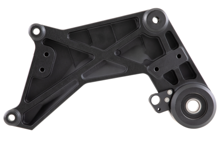 Brazo oscilante para escape de competición, trasero para Vespa GTS/GTS Super/GTV 125-300cc con ABS, negro