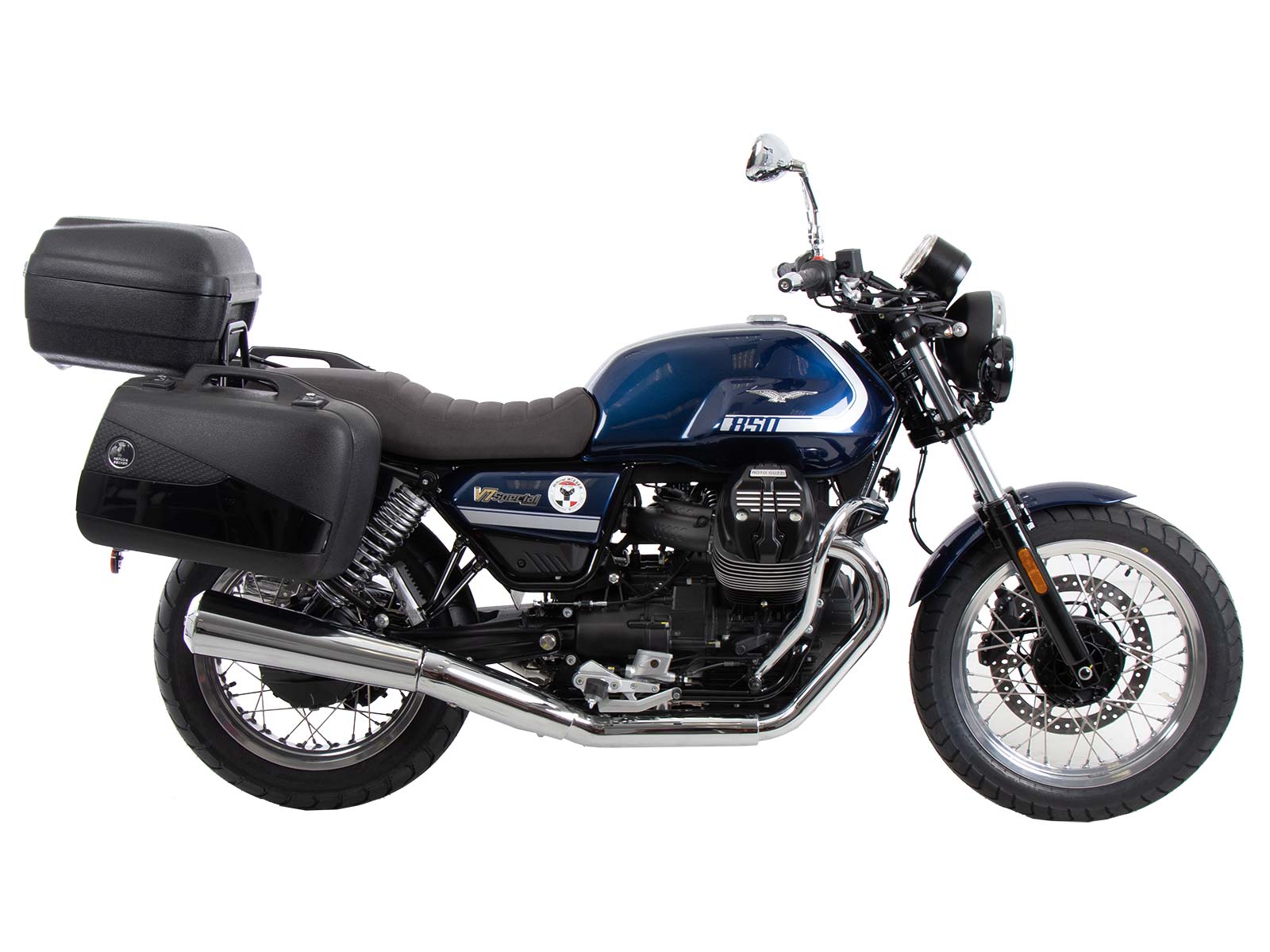 Portaequipajes para Moto Guzzi V7 850 2021- Original Hepco & Becker
