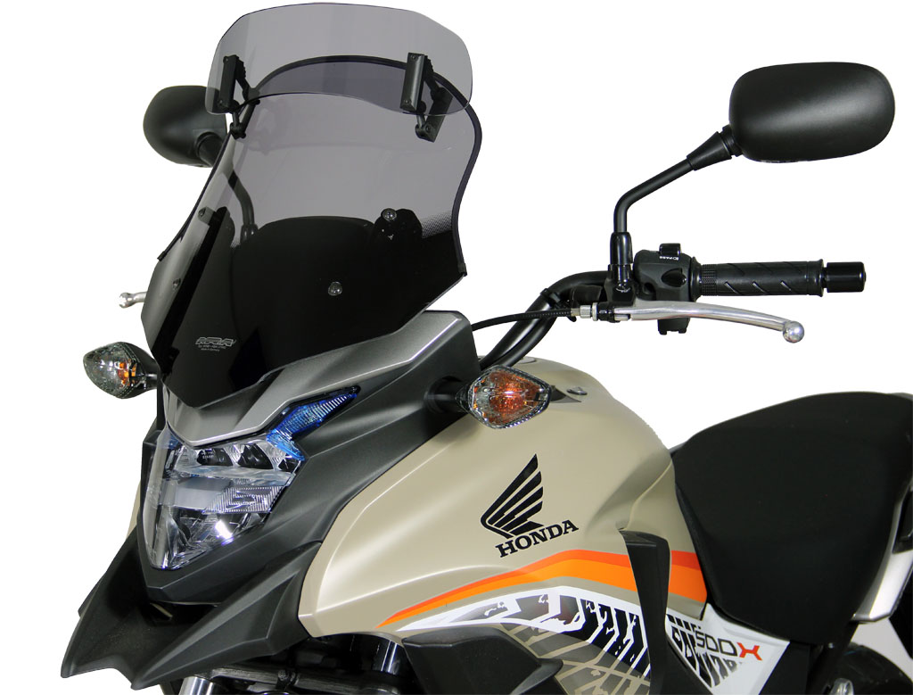 Pantalla Variotouring MRA gris humo "VT" para Honda CB 500 X (16-)