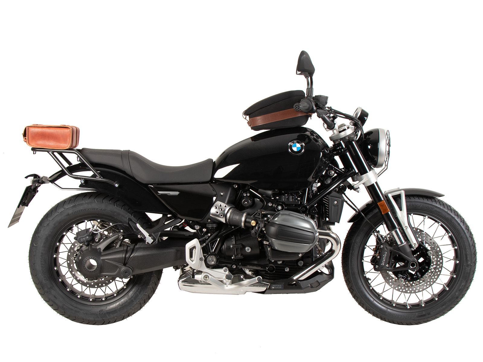 Portaequipajes tubular negro para BMW R 12 (24-) Hepco & Becker