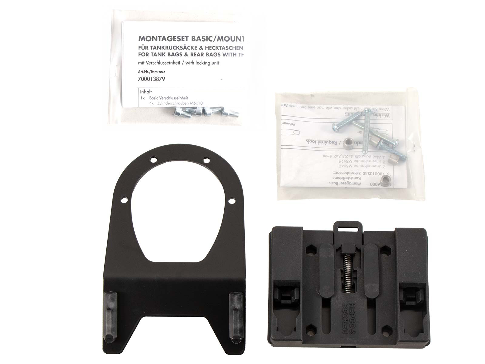 Anillo de depósito BASIC para Moto Guzzi V85 TT (24-) Hepco & Becker