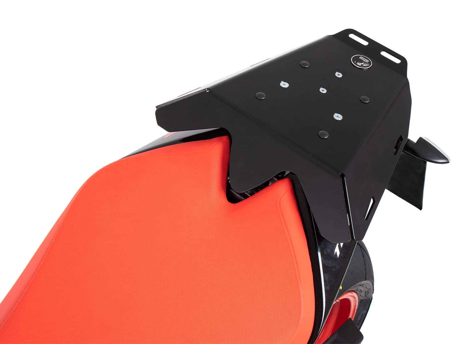 Portaequipajes deportivo fijo negro para Aprilia Tuono V4 Factory /RSV 4 /RSV 4 Factory (21-24)