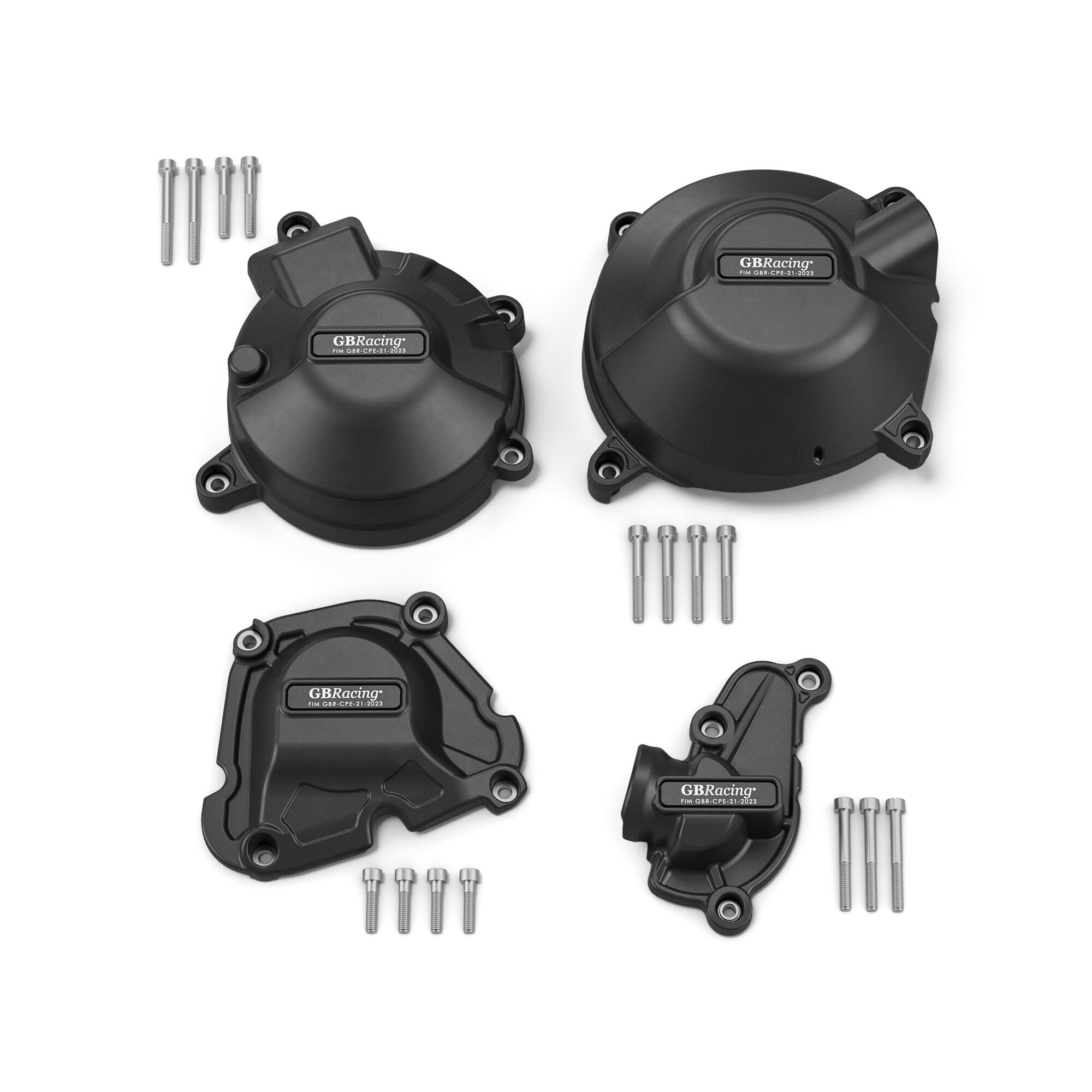 Juego de protectores de cárter GB Racing para Mt-09 (22-25) / YZF R9 (26-) Original Yamaha