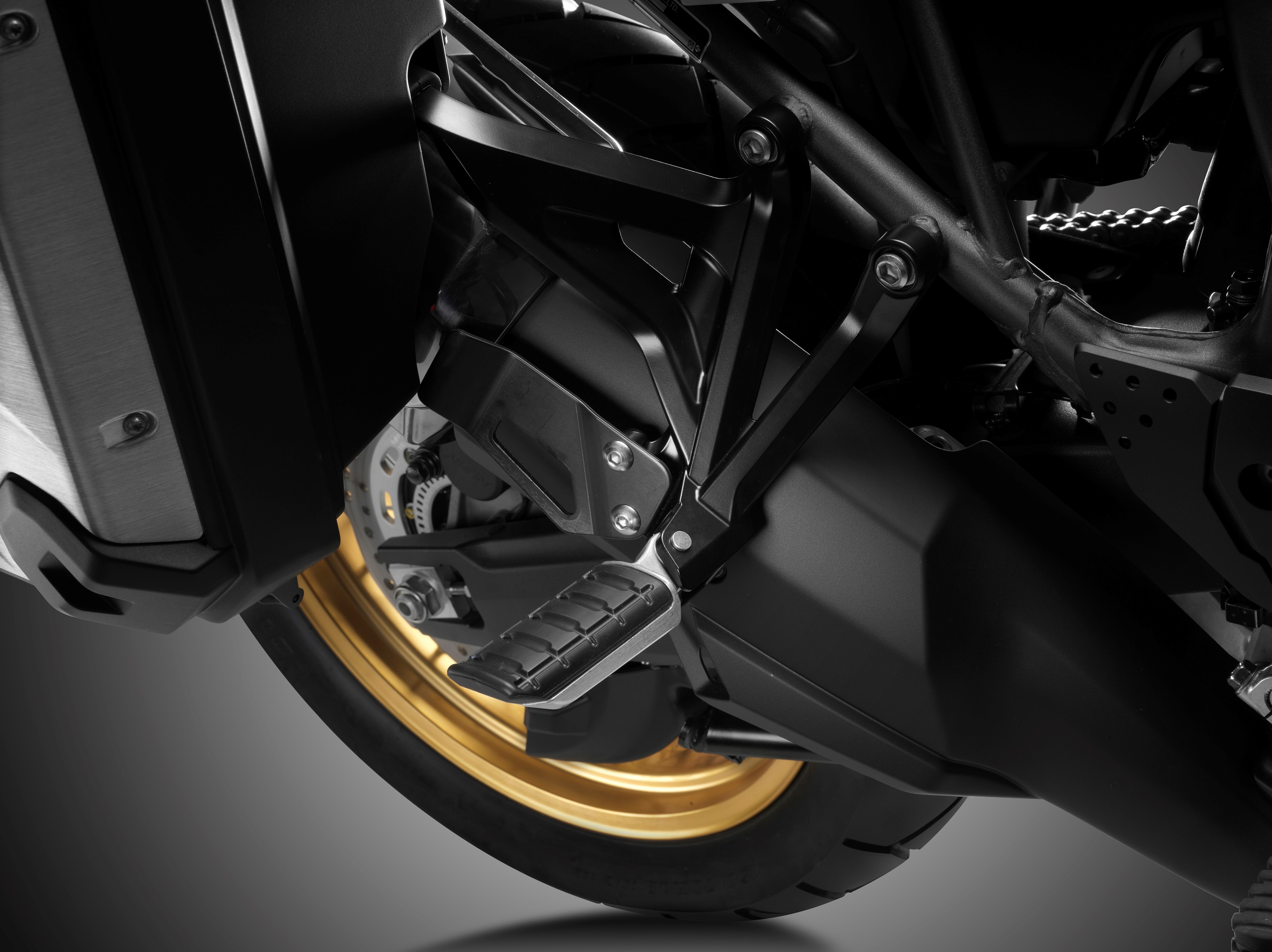 Estribos originales de Honda para el acompañante: Africa Twin CRF1000L / CRF1100L / NT 1100 / XL 750 Transalp/E-Clutch