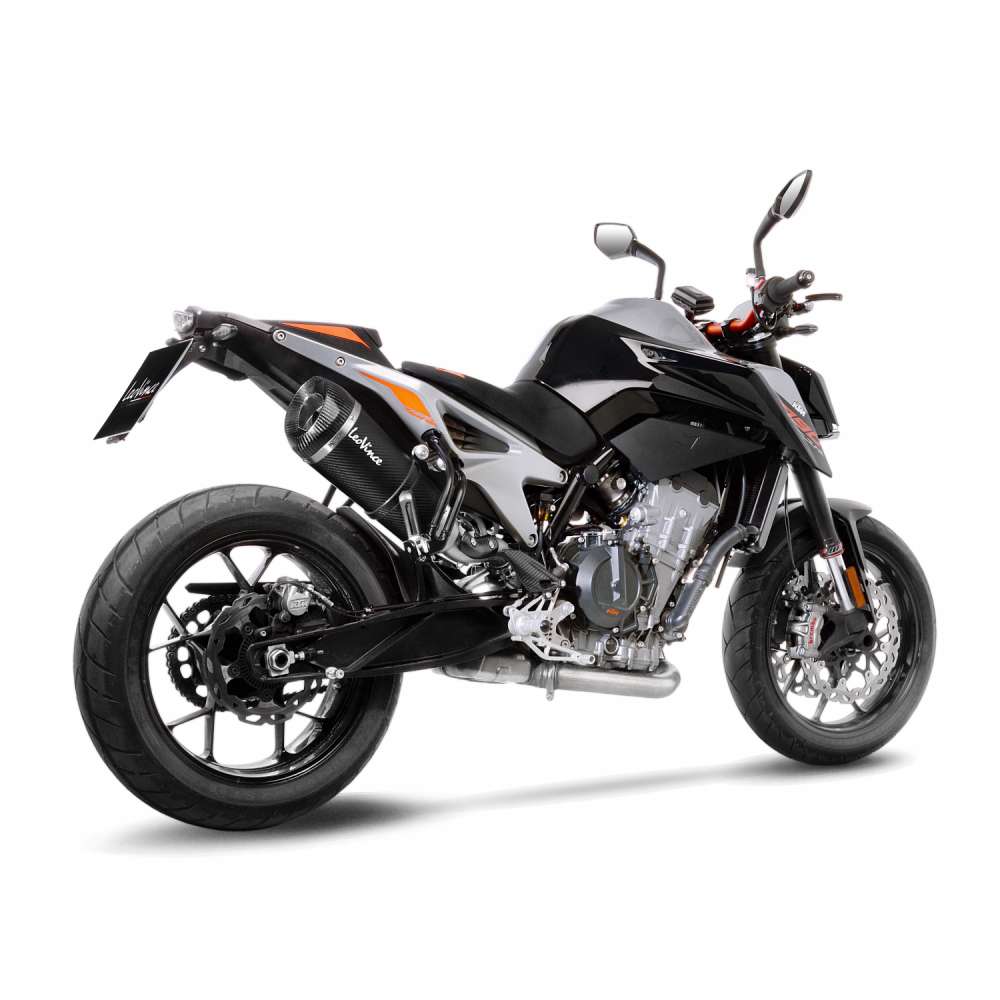 Escape LeoVince Factory S para KTM Duke 790 /890, carbono, slip on, Euro4, E-certificate