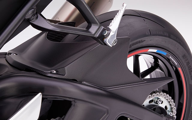 Cubierta de rueda trasera de carbono original para Honda CBR1000RR BJ 20-
