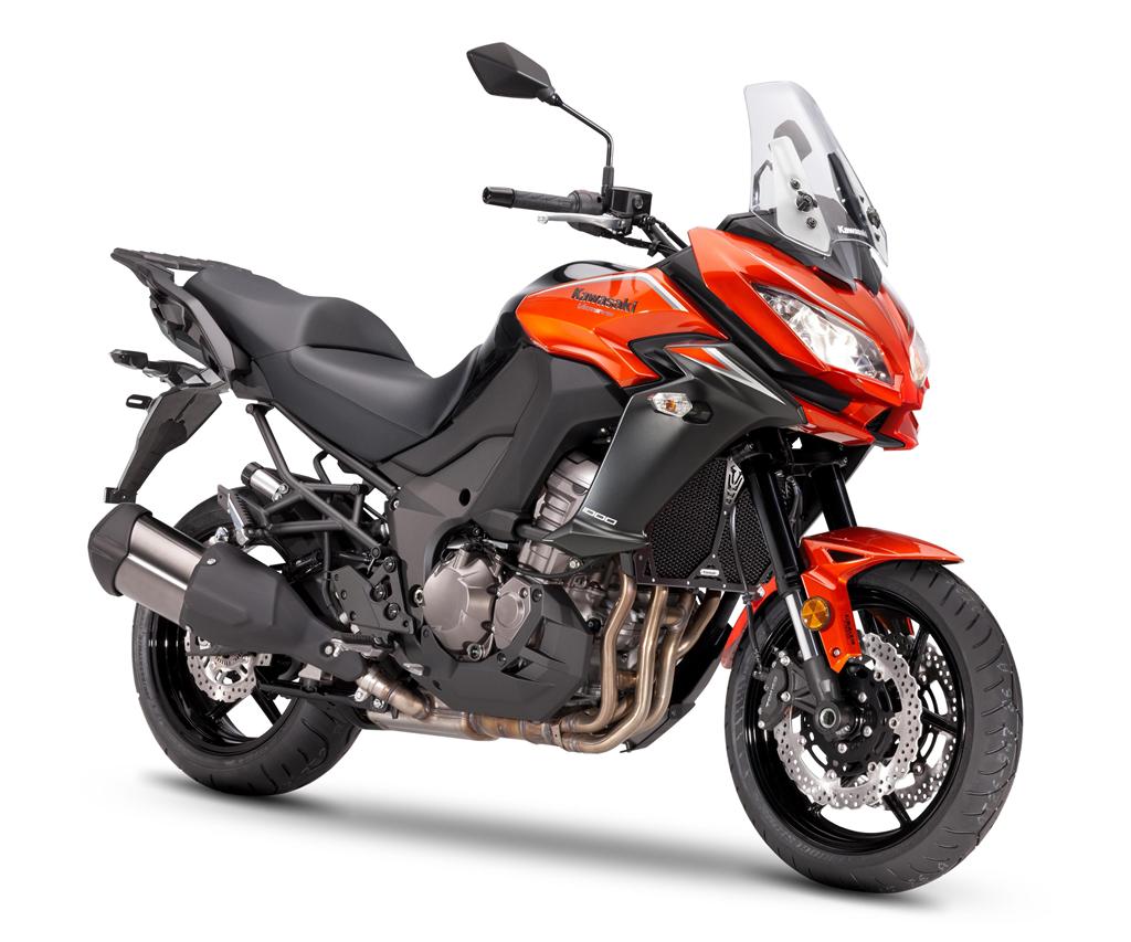 Carenado del radiador Malla Negra Versys1000 2017 Original Kawasaki