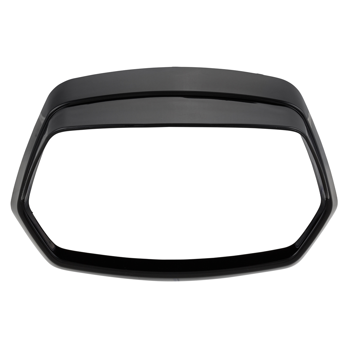 Aro de lámpara negro brillante con pantalla para Vespa Sprint 50-150cc ('18-)