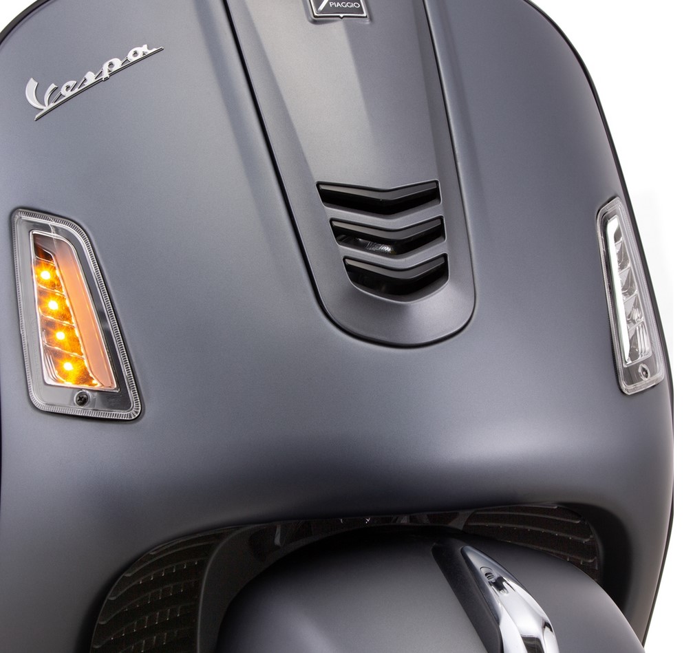 Kit de indicador delantero izquierdo/derecho para Vespa GTS/GTS Super/GTV 125-300cc ('14-), transparente