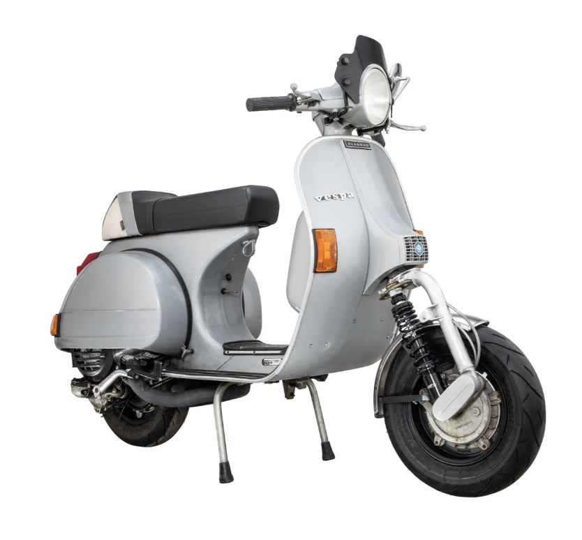 Guardabarros Garelli para Vespa PX 80-200ccm, metal, cromado