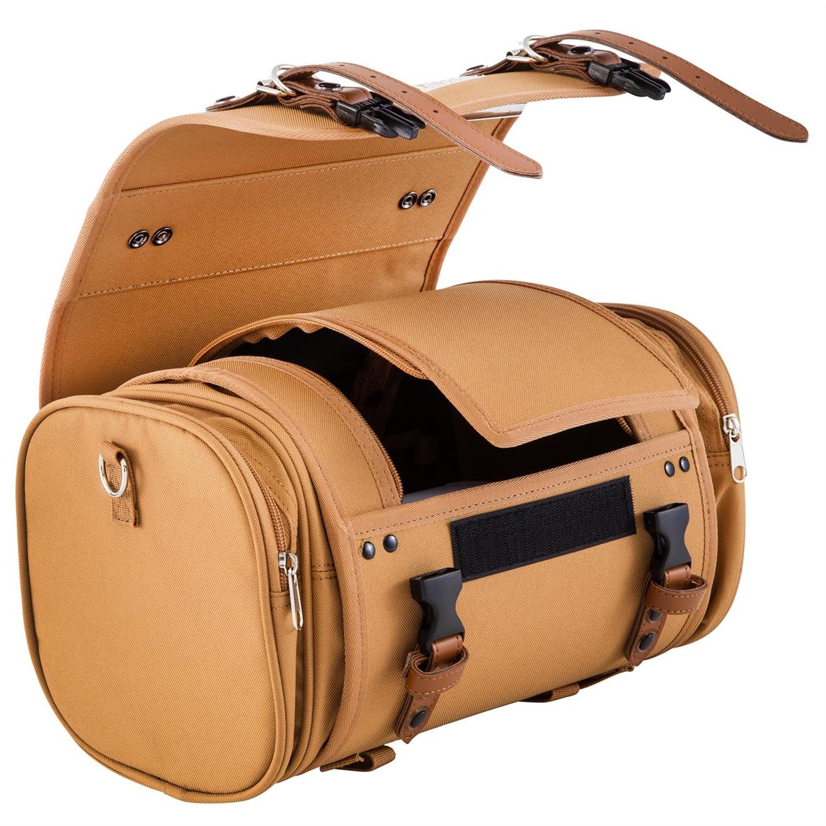 Bolsa "Classic" pequeña para Vespa - marrón, nylon