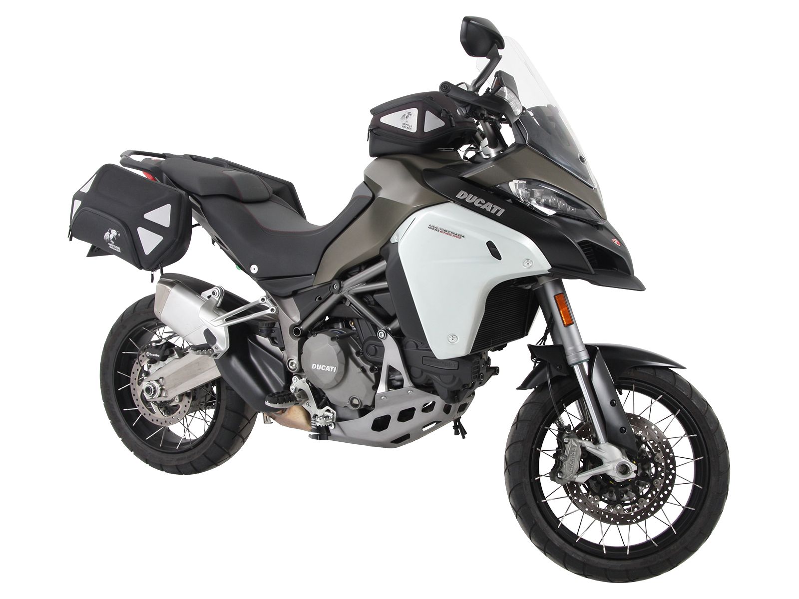Anilla de depósito básica incl. unidad de bloqueo de la bolsa de depósito para Ducati Multistrada 1200 Enduro (16-18)