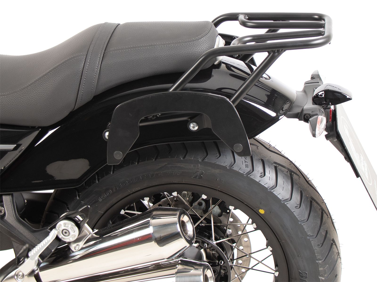 Portaequipajes tubular negro para BMW R 12 (24-) Hepco & Becker