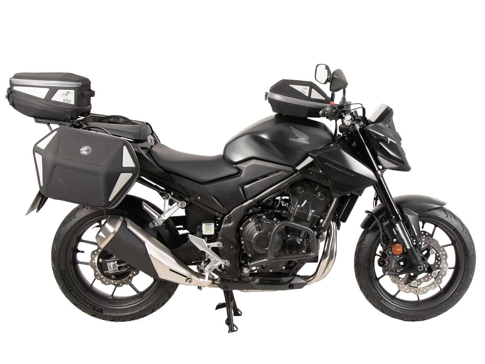 Soporte lateral C-Bow antracita para Honda CB 500 Hornet (24-) Hepco & Becker