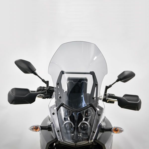 Parabrisas alto gris humo para Yamaha Ténéré 700 (19-24)