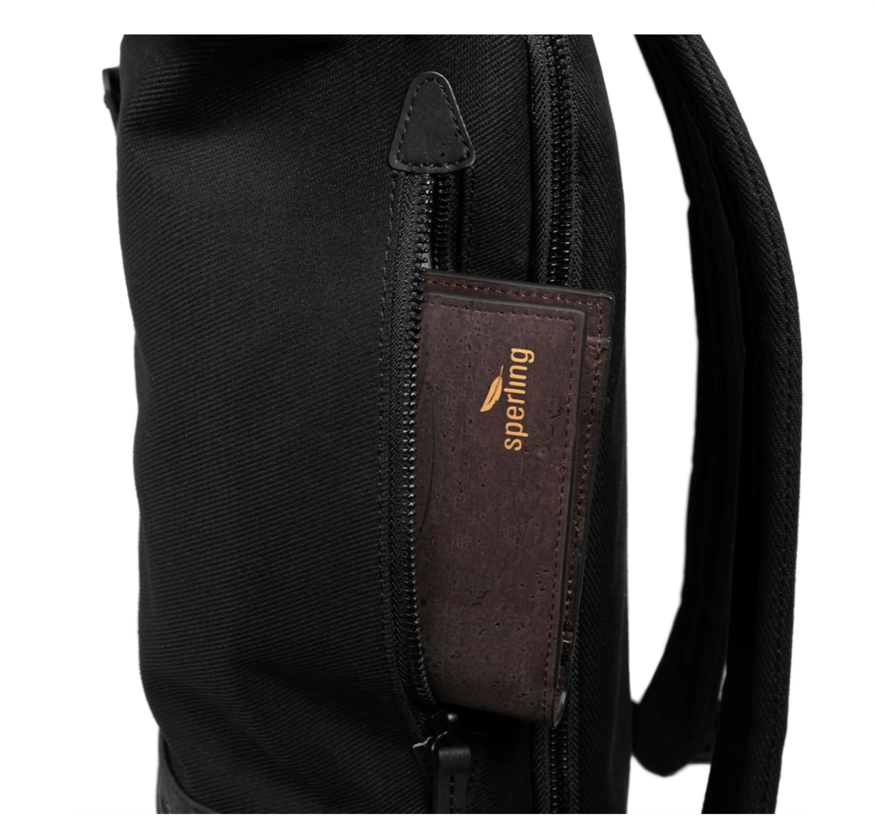 Bolsa "Classic" para maletero/guantera Vespa, nailon, marrón tabaco