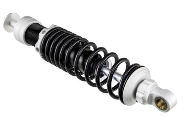Amortiguador trasero para Vespa GTS/GTS Super/GTV/GT 60/GT/GT L 125-300ccm, plata mate