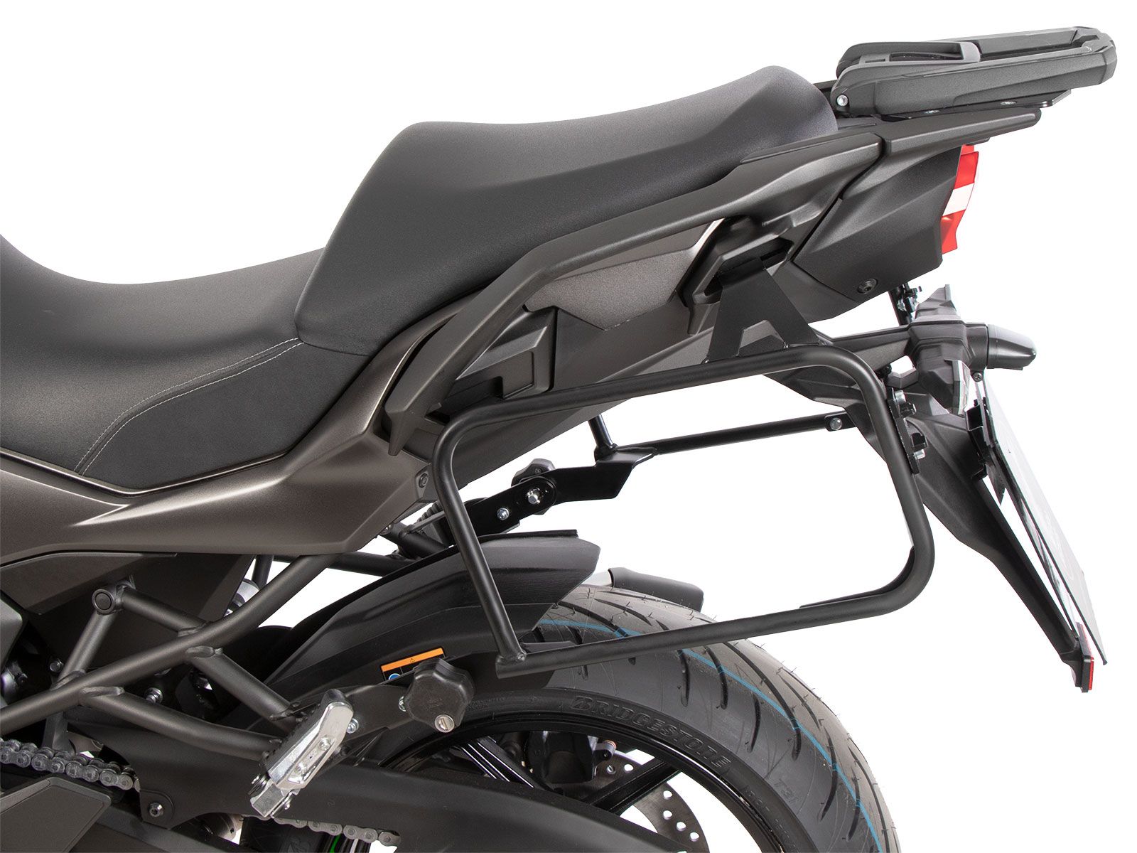 Portamaletas Easyrack negro para Kawasaki Versys 1100 /SE (25-) Hepco & Becker