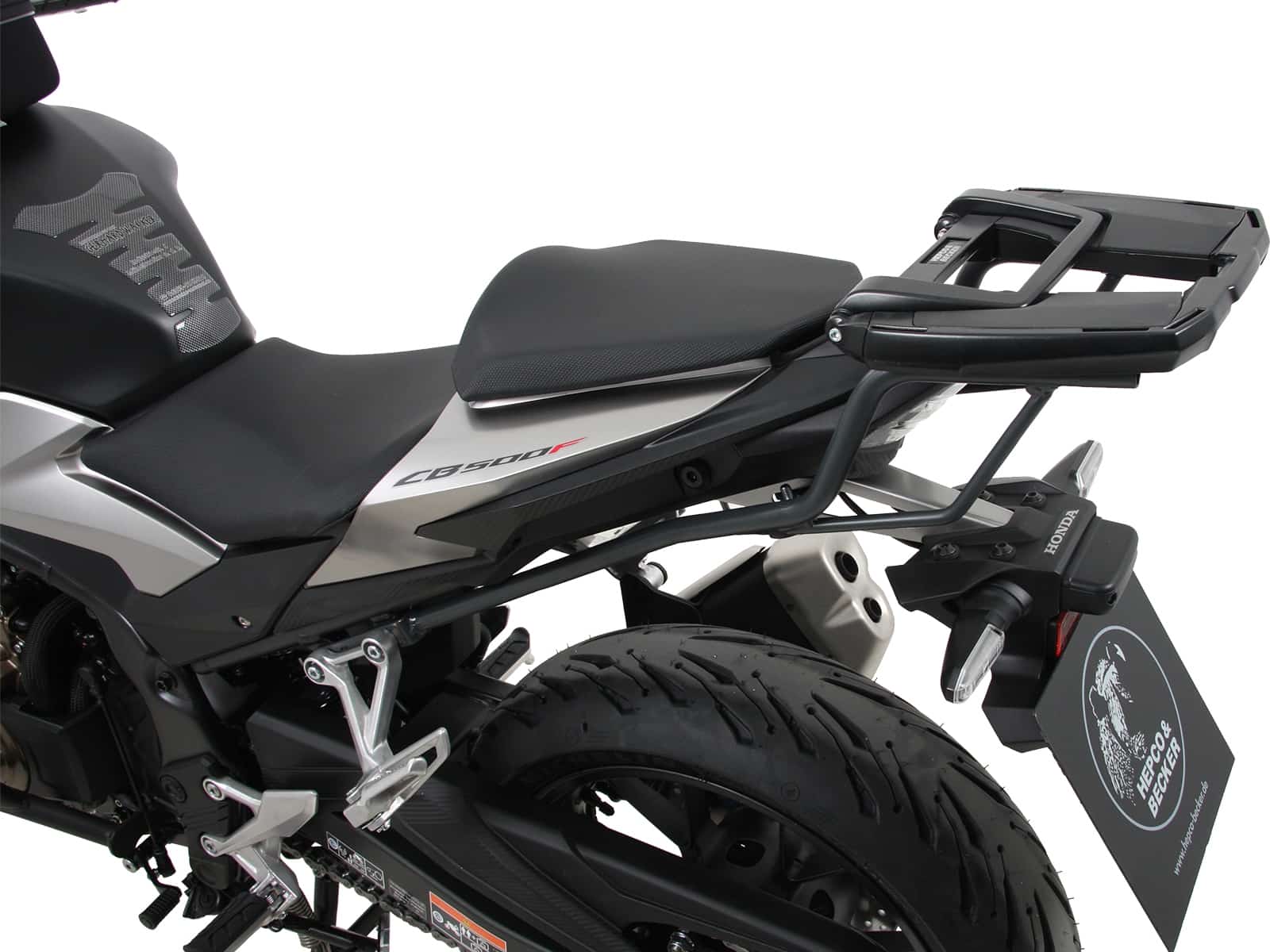 Portamaletas superior Easyrack para Honda CB 500 Hornet (24-) Hepco & Becker