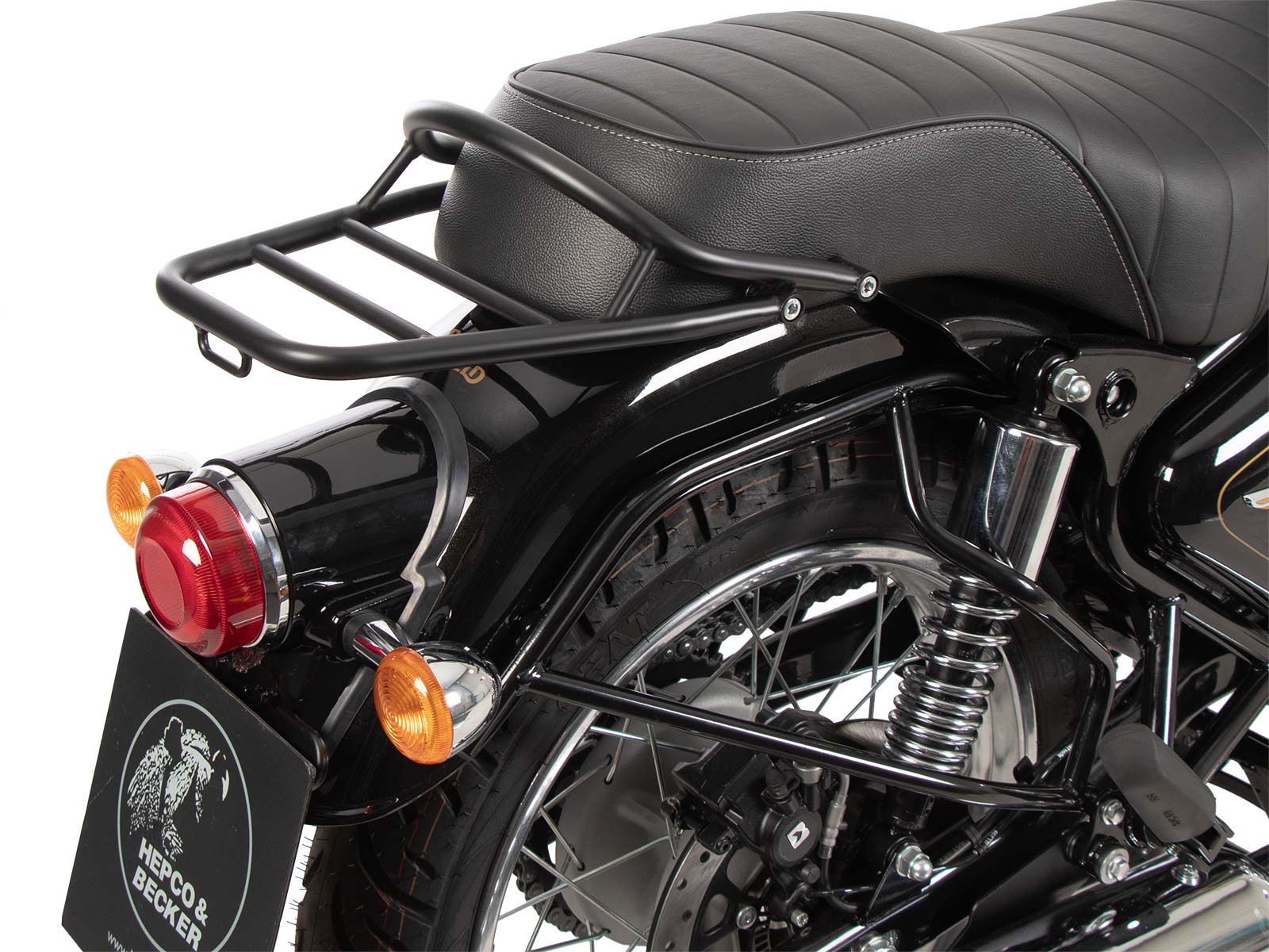 Portaequipajes tubular para Royal Enfield Bullet 350 (24-) Hepco & Becker