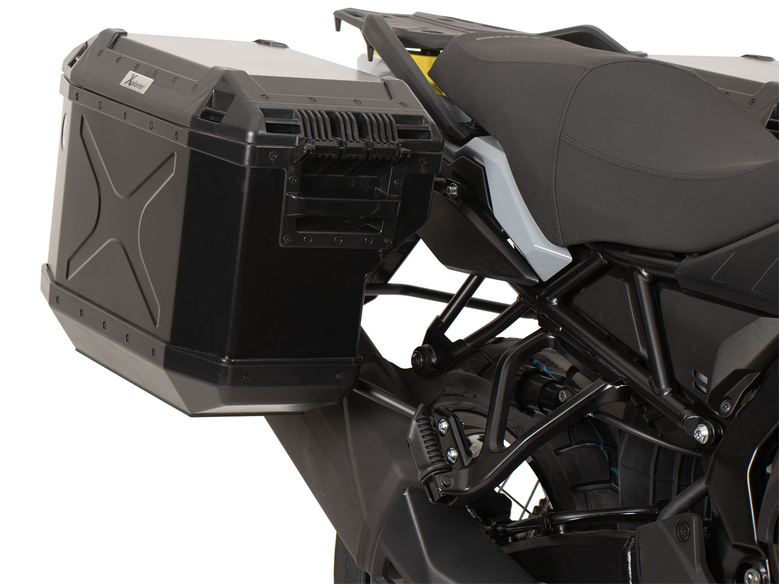 Juego de maletas laterales negras para Suzuki V-Strom 800 (24-) Hepco & Becker