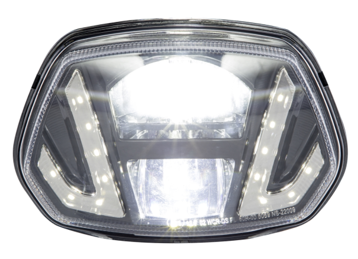 Faro LED "Black Edition" para Vespa Sprint 50-150ccm 2T/4T ('13-'18)