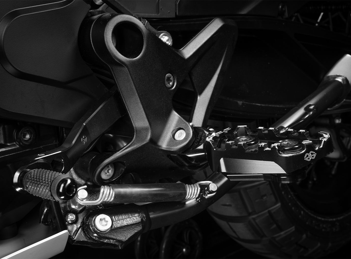 Estriberas Gilles TECH-X Enduro con ABE para Suzuki DL 1050 V-Strom /XT